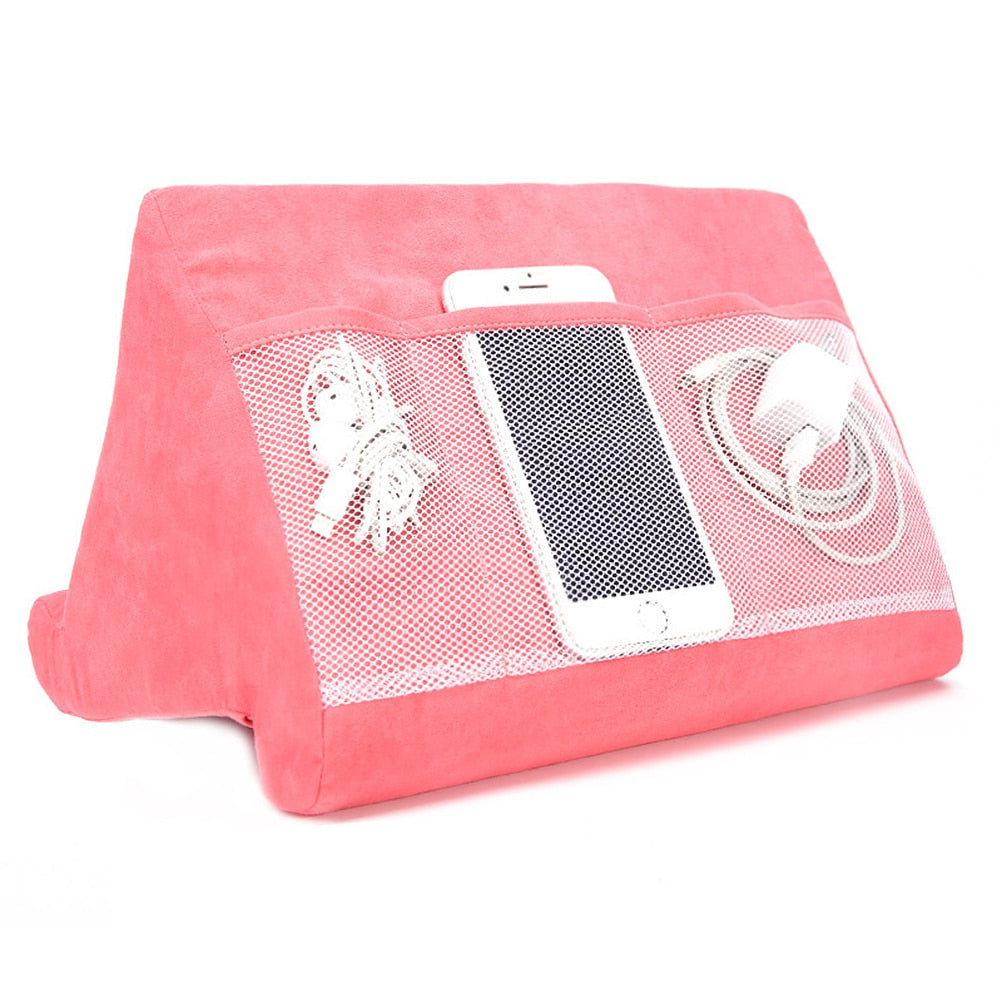 Soft Tablet Phone Support Pillow Holder