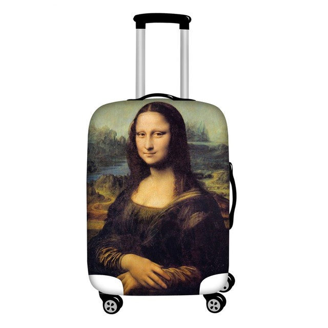 Stylish Art Elastic Travel Luggage Covers - Image 10