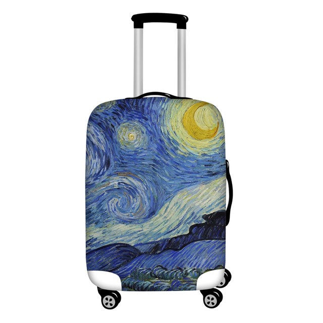 Stylish Art Elastic Travel Luggage Covers