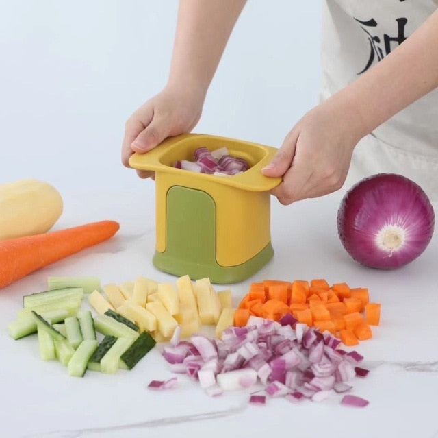 Hand Pressed Vegetable Cutter Tool - Image 4