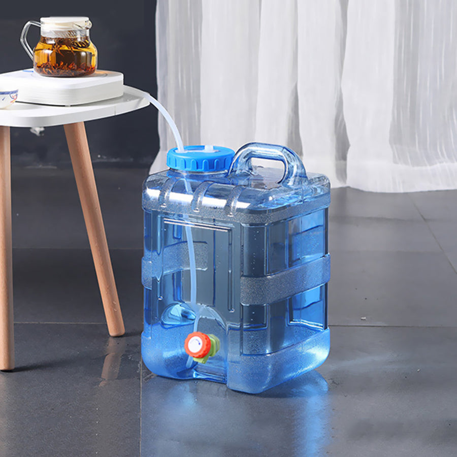 Portable Travel Camping Water Container with Faucet - Image 1
