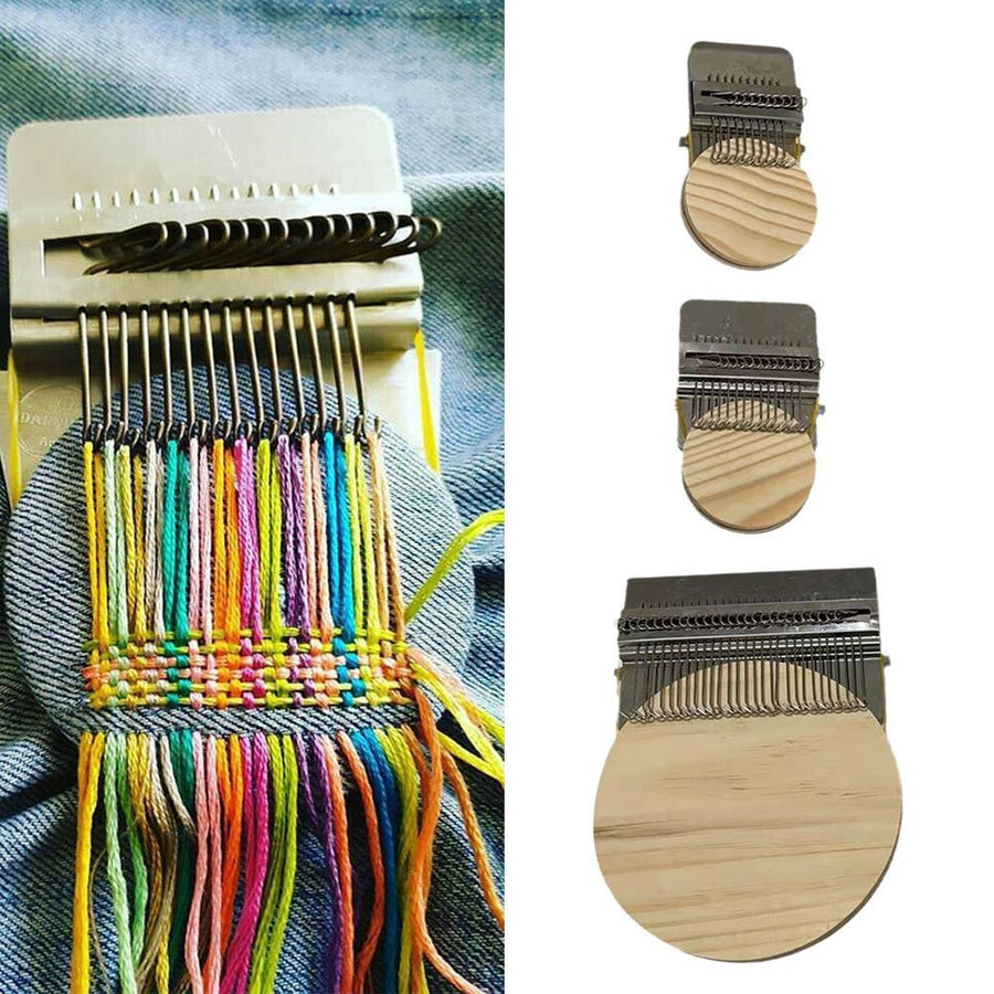 Hand Knitting DIY Small Weaving Loom Kit - Image 2