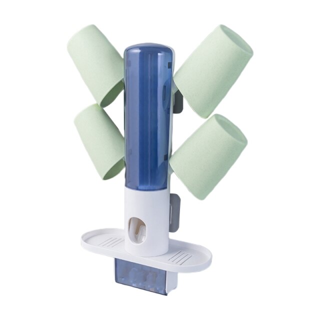 Wall-Mounted Automatic Toothpaste Dispenser Rack - Image 4