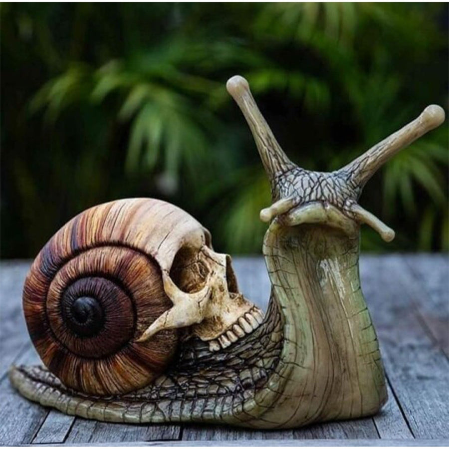 Horror Snail Miniature Sculpture - Image 0