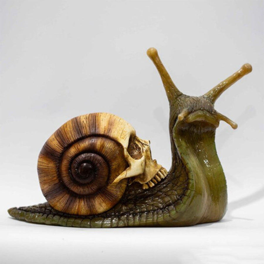 Horror Snail Miniature Sculpture - Image 3