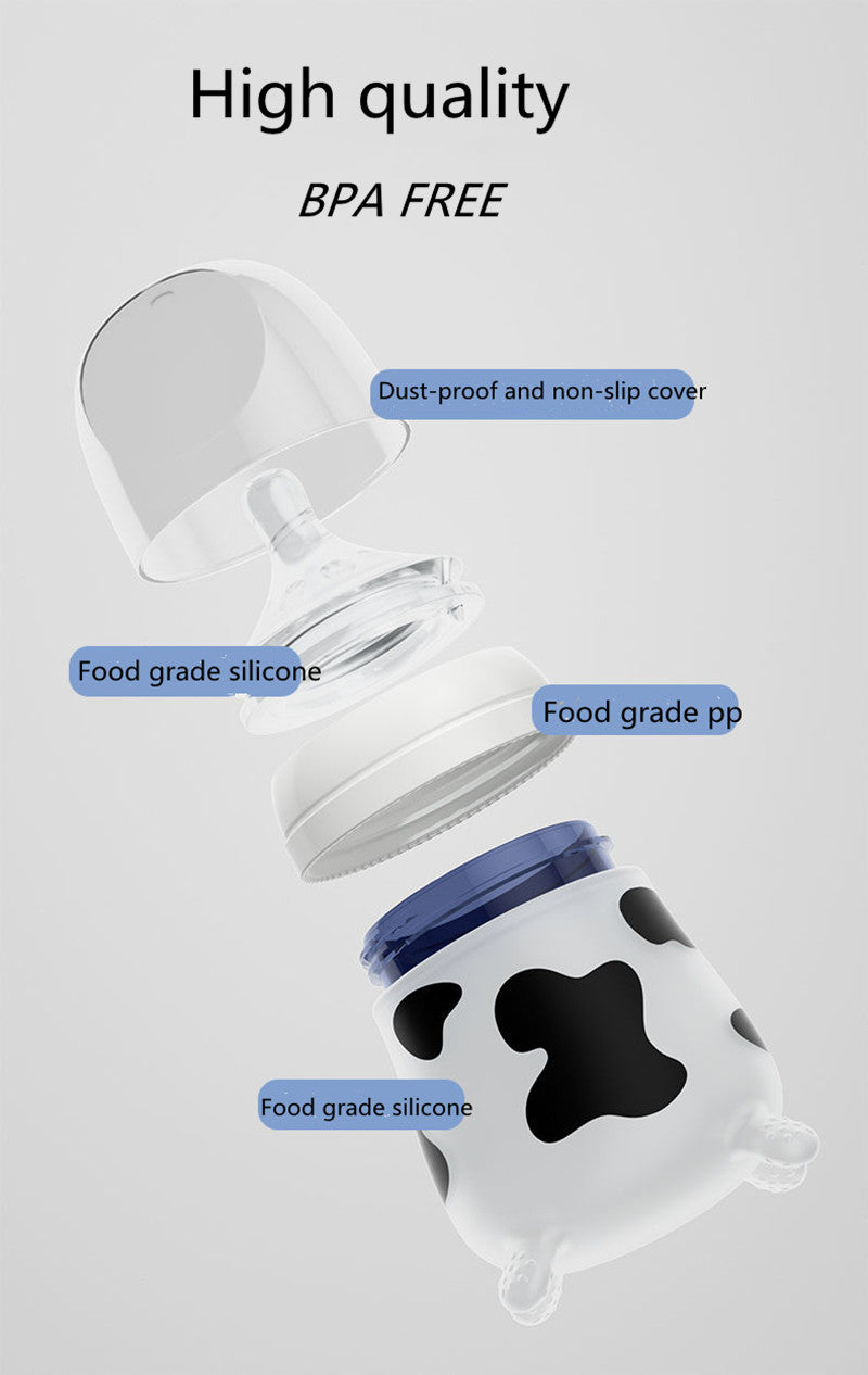 Cow Shape Baby Feeding Bottle - Image 3