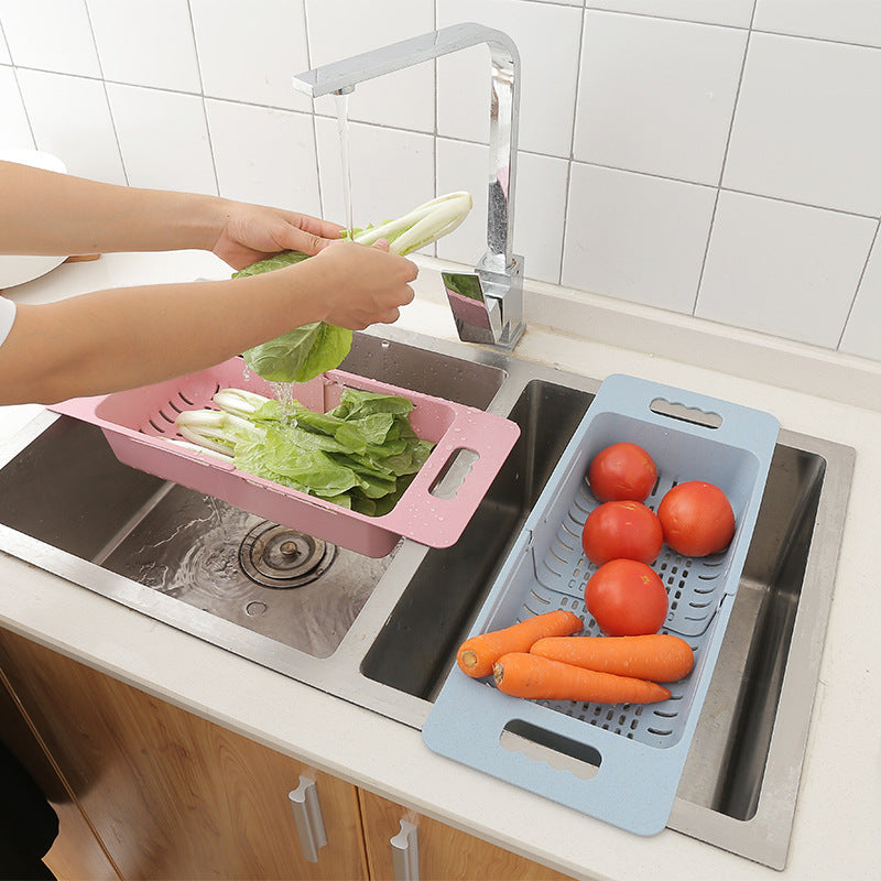 Adjustable Telescopic Fruit Sink Basket