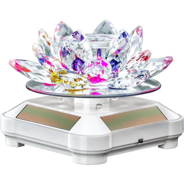 Solar Lotus Crystal Car Freshener - Image 4