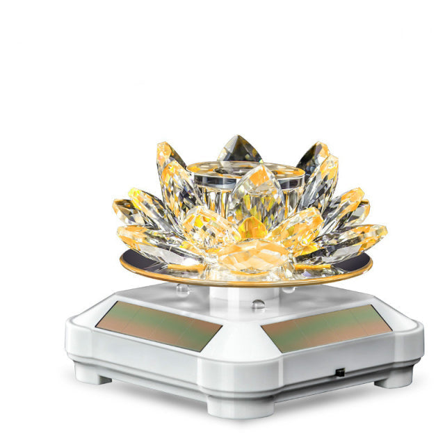 Solar Lotus Crystal Car Freshener - Image 5