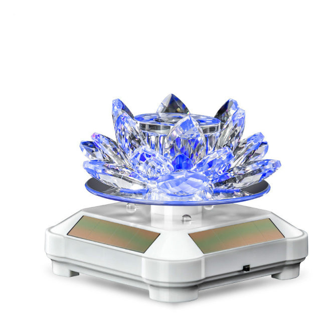 Solar Lotus Crystal Car Freshener - Image 6