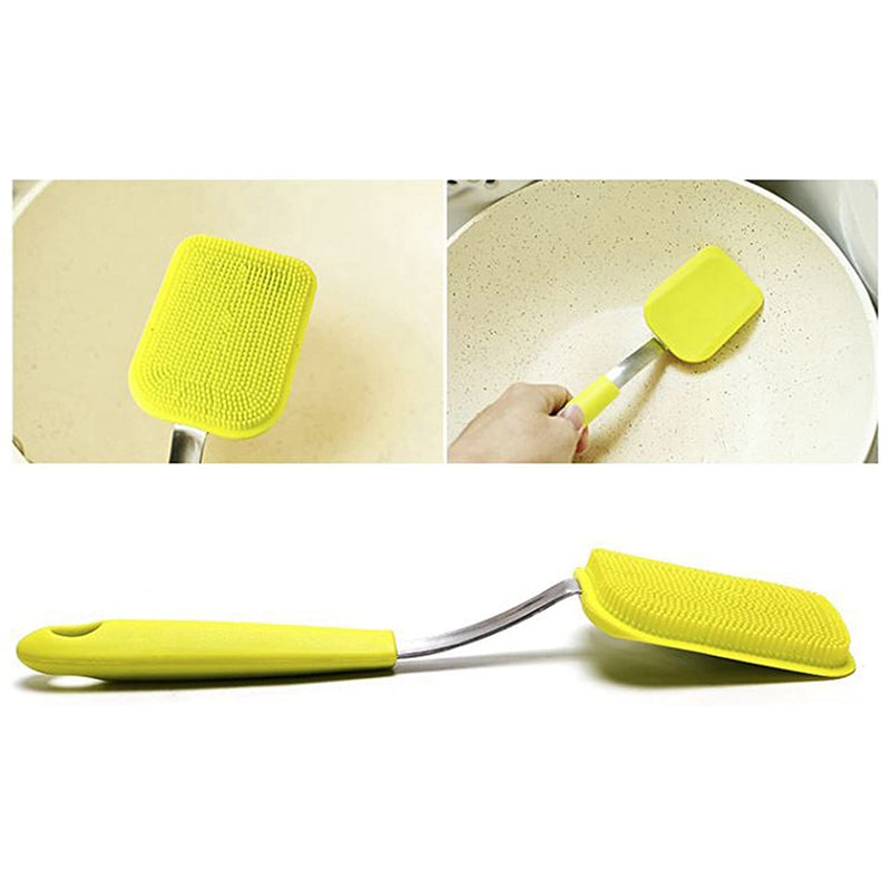 Kitchen Long Handle Dish Cleaner Brush