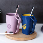 Nordic Minimalist Toothbrush Holder Cup