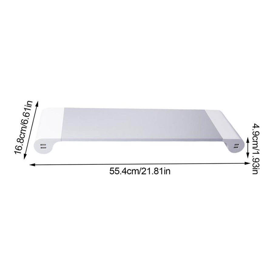 Universal USB Phone Charging Monitor Riser Stand - Image 4