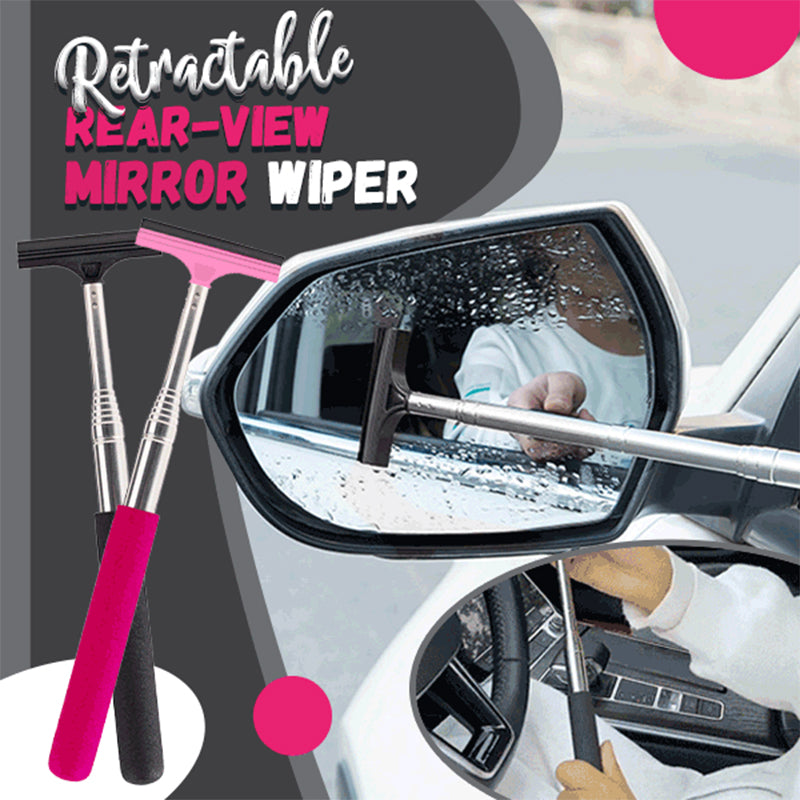 Retractable Car Mini Mirror Wiper - Image 0