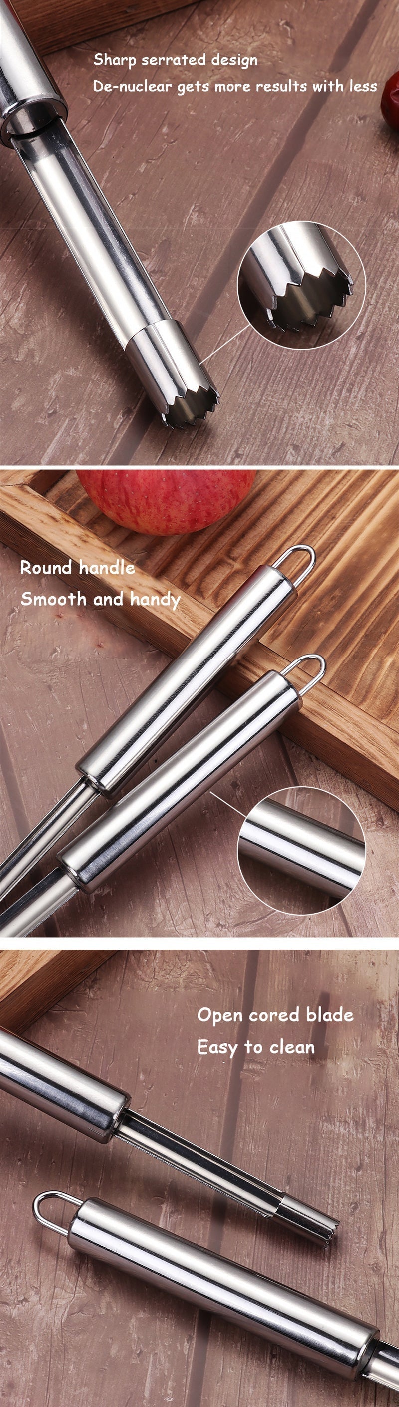 Stainless Steel Fruit Core Remover Tool - Image 11