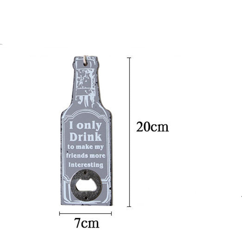 Retro Wood Bottle Opener - Image 5