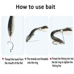 Realistic Reflective Soft Fishing Artificial Bait