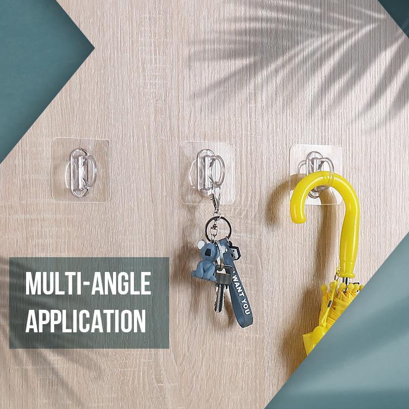 Self Adhesive Kitchen Bathroom Organizer Hook Set - Image 4