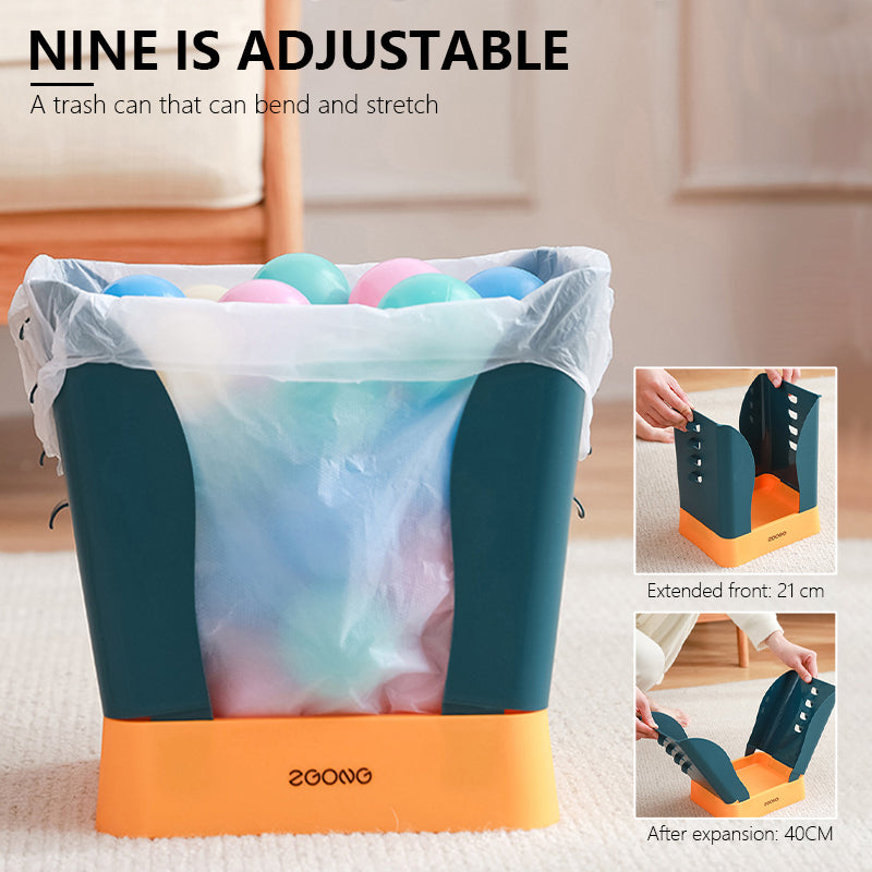 Portable Easy Pastel Trash Bag Holder - Image 8