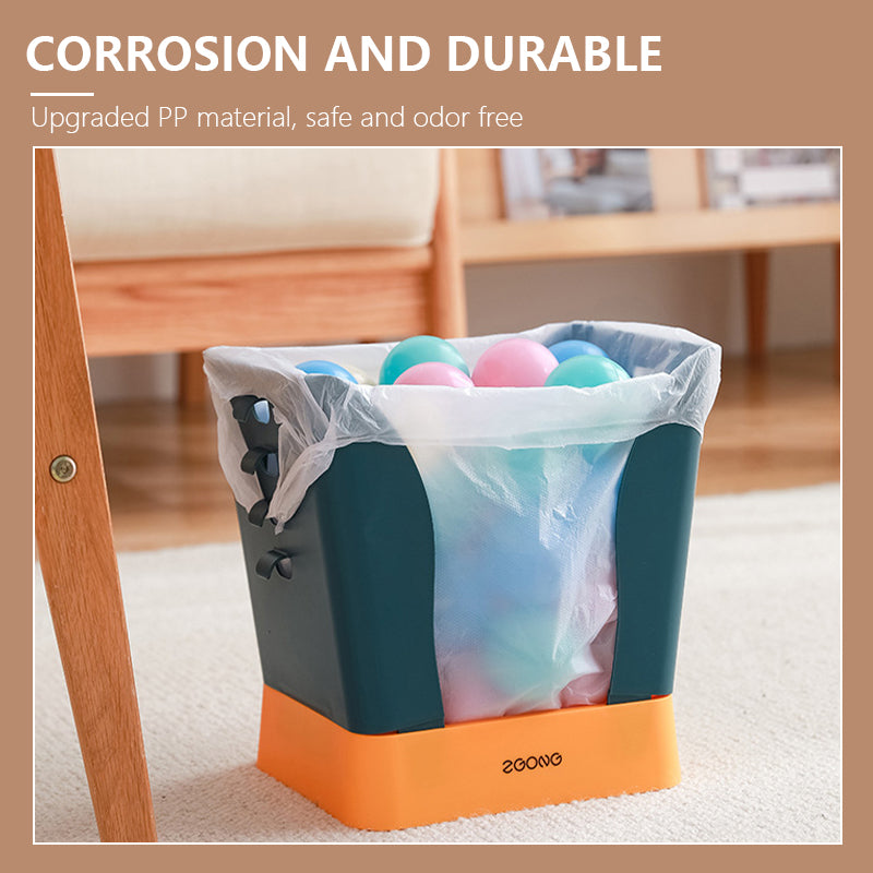 Portable Easy Pastel Trash Bag Holder - Image 2