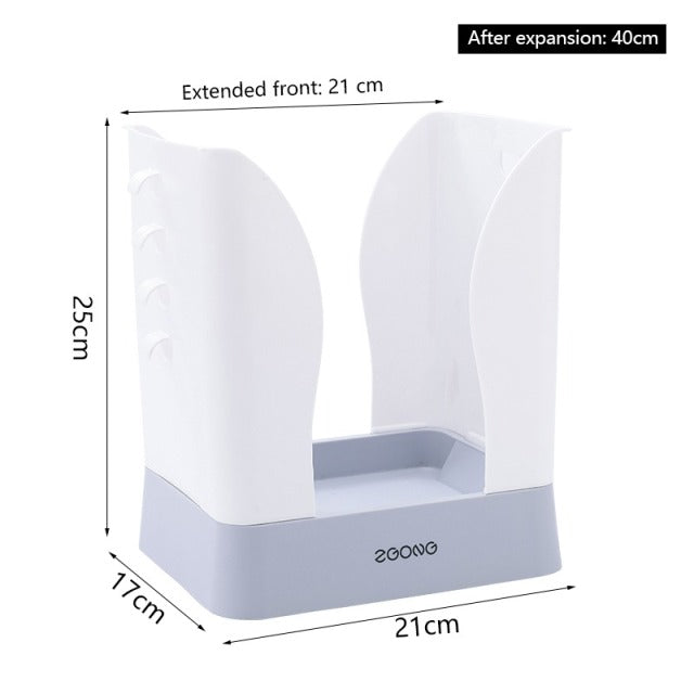Portable Easy Pastel Trash Bag Holder - Image 13