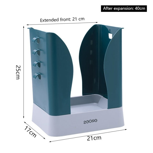 Portable Easy Pastel Trash Bag Holder - Image 11