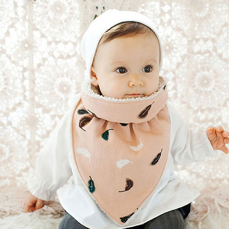 Baby Winter Warm Cute Feeding Scarf and Towel - Image 0
