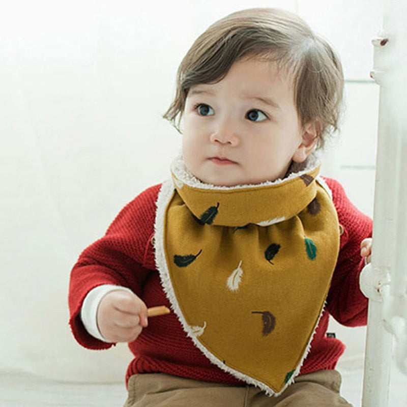 Baby Winter Warm Cute Feeding Scarf and Towel - Image 3