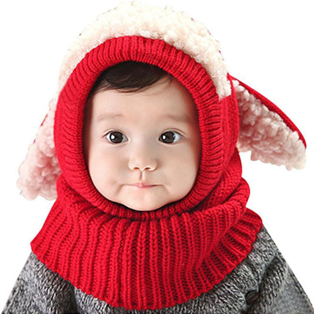 Baby Hood Scarf Caps - Image 4