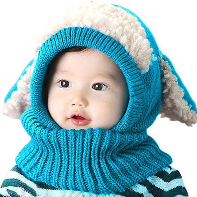 Baby Hood Scarf Caps - Image 3