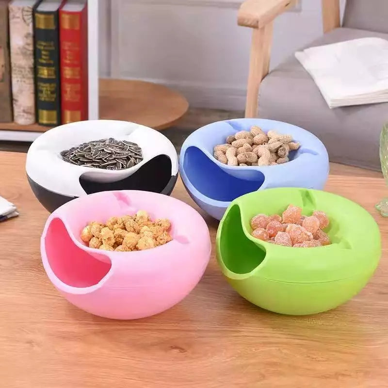 Multifunctional Double Layer Dish with Phone Holder - Image 5