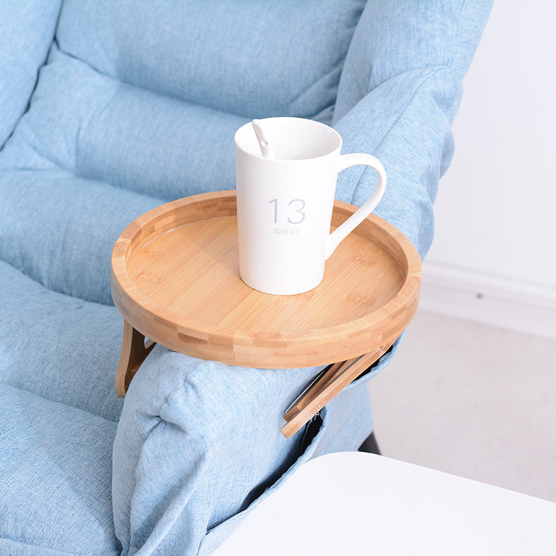 Creative  Clip-On Bamboo Sofa Armrest Tray - Image 5