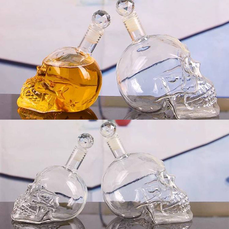 Creative Crystal Skull Bottle Decanter - Image 3