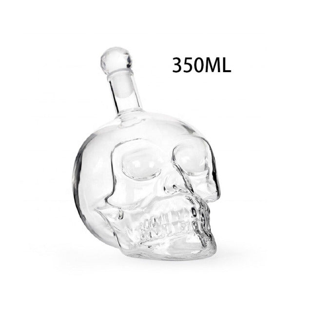 Creative Crystal Skull Bottle Decanter