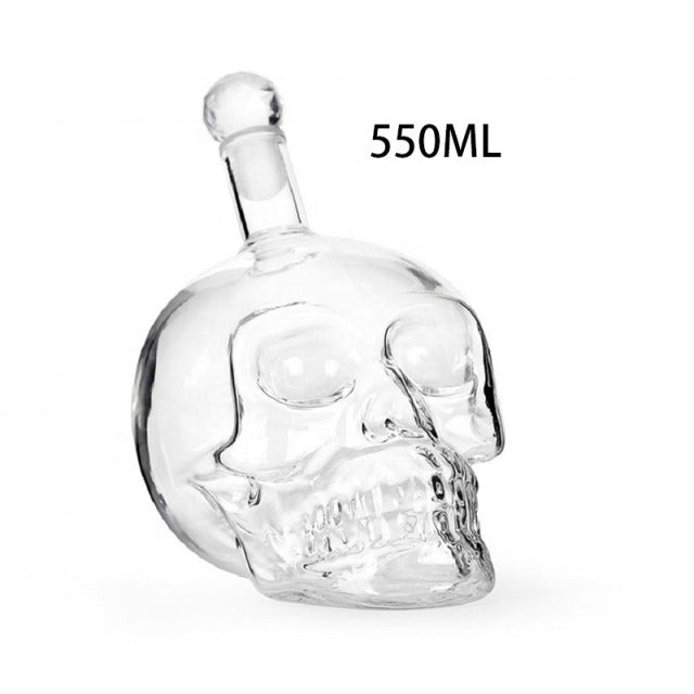 Creative Crystal Skull Bottle Decanter - Image 7