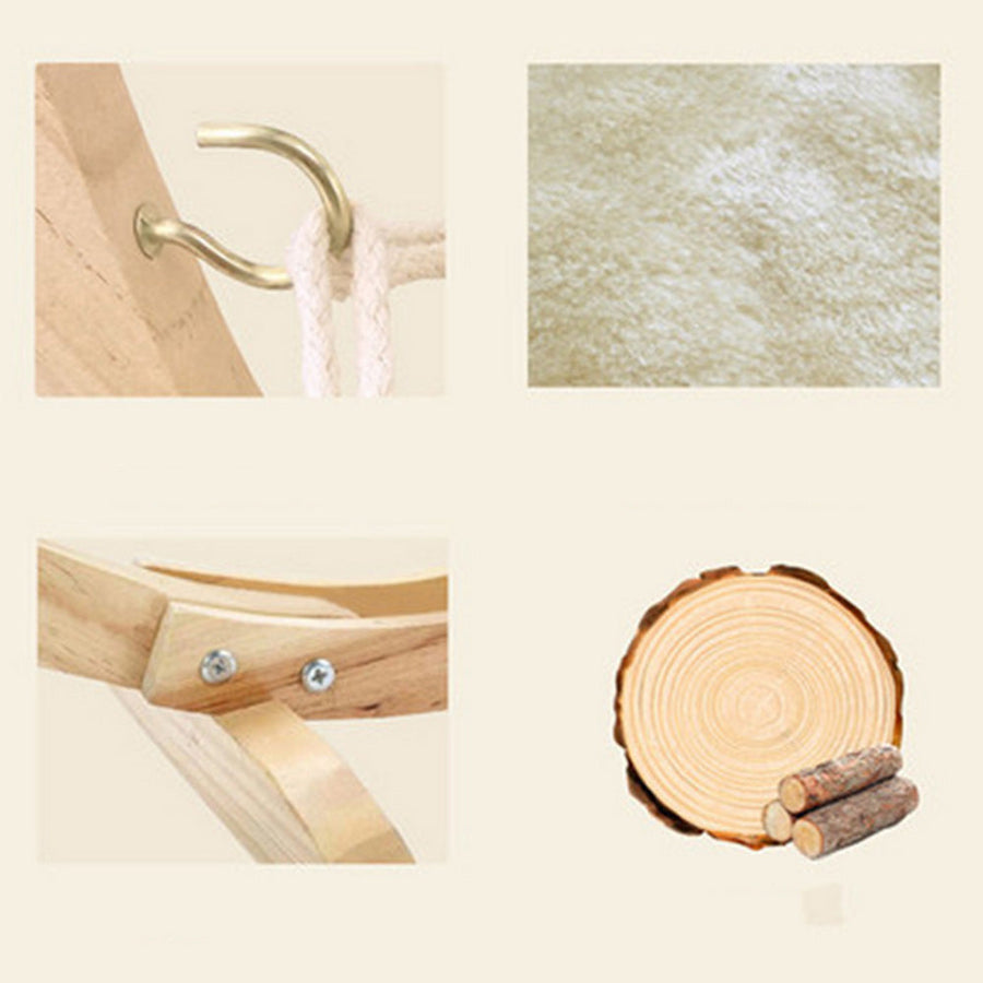 Fashion Wood Cat Hammock - Image 7