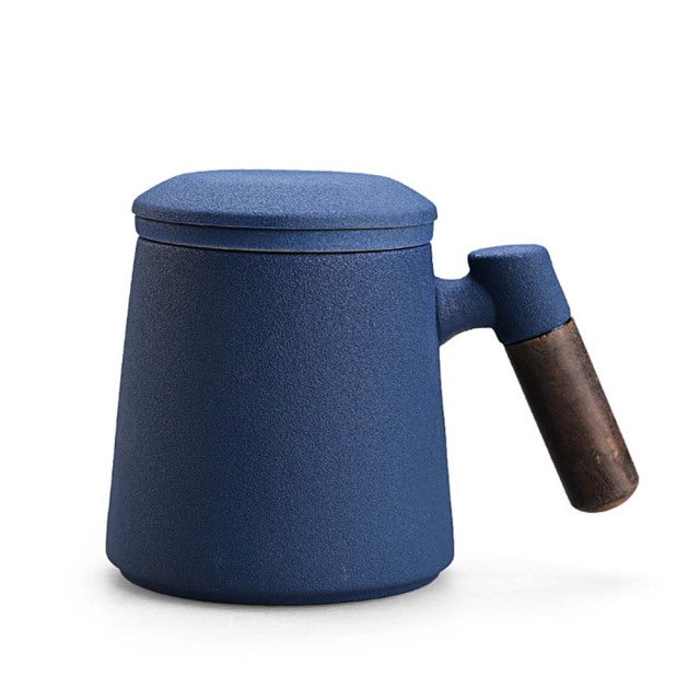 Elegant Creative Ceramic Tea Mug with Filter - Image 11