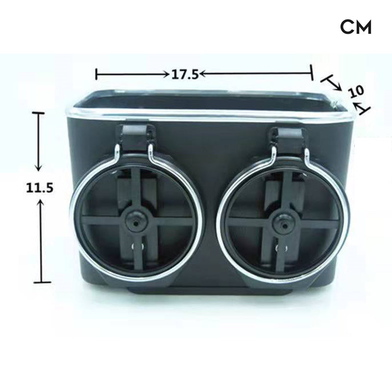 Large Capacity Bottle Holder Car Armrest Storage Box - Image 5