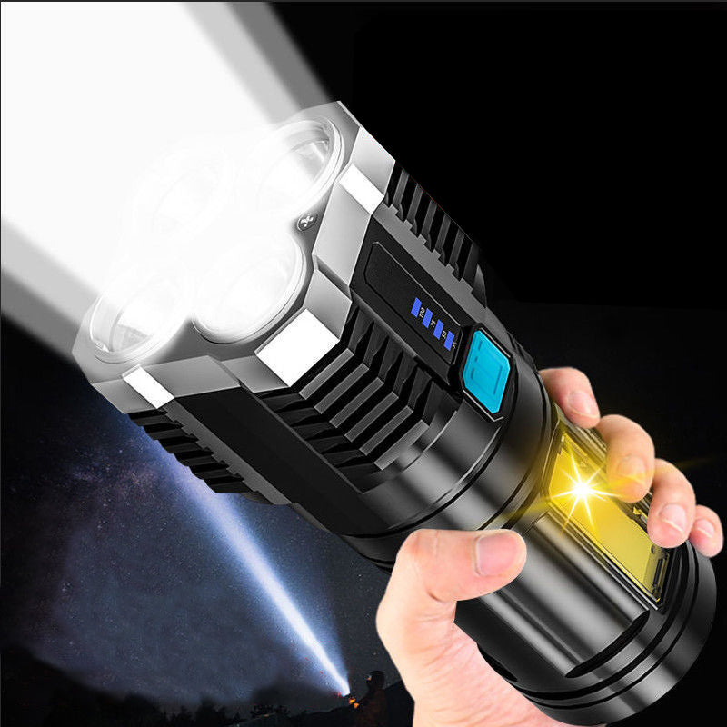 Ultra Bright Rechargeable LED Flashlight · Mavigadget