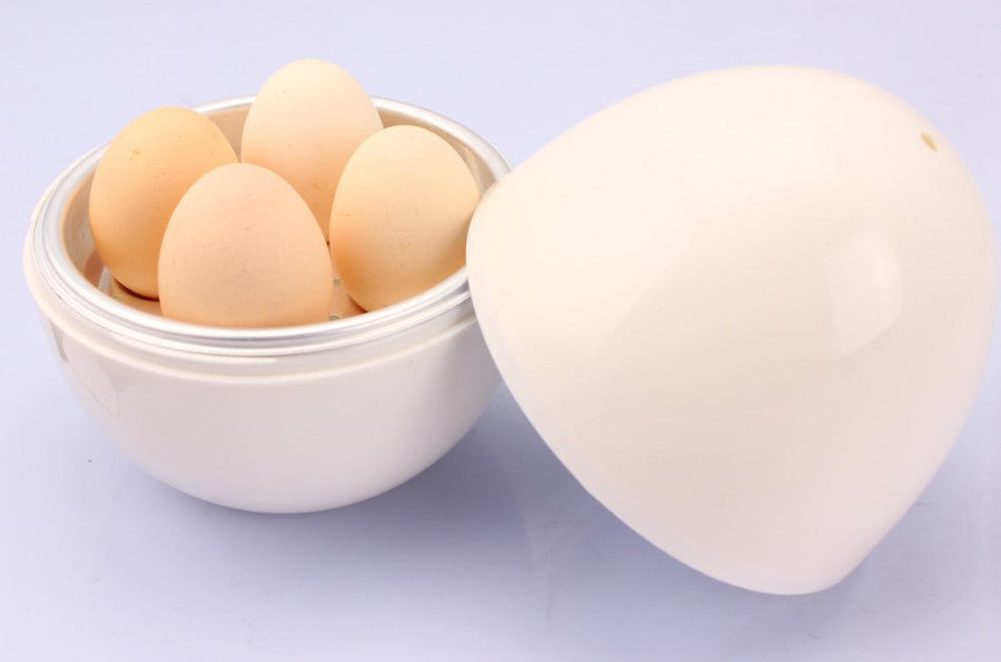 Round Shape Microwave Egg Boiler Steamer - Image 2