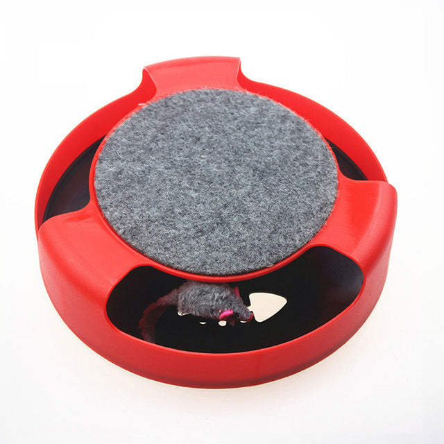 Pet Interactive Mouse Turntable Toy