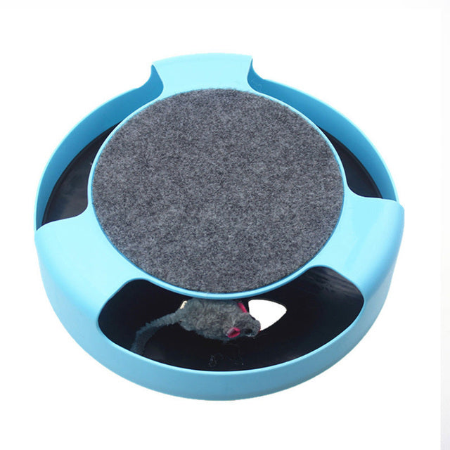 Pet Interactive Mouse Turntable Toy