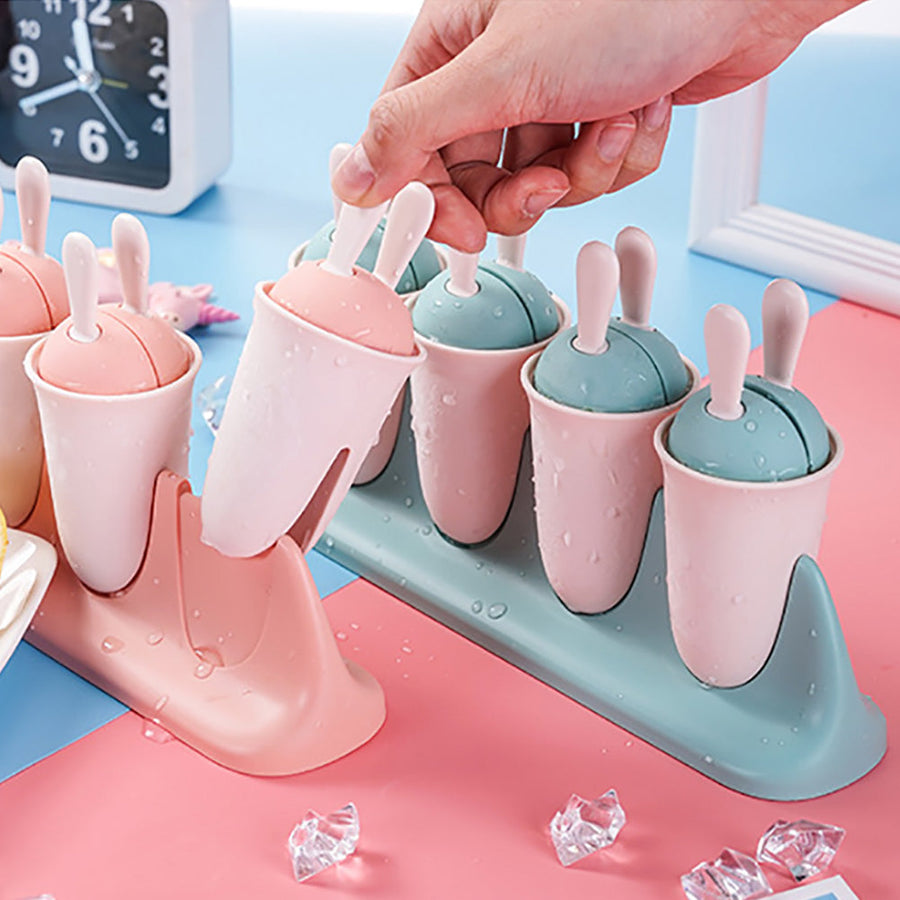 Cute Rabbit Ice Cream Mold - Image 1