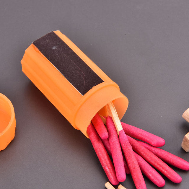 Waterproof Emergency Outdoor Survival Lighter Kit - Image 1