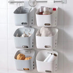 Wall-Mounted Simple Hanging Stackable Storage Basket