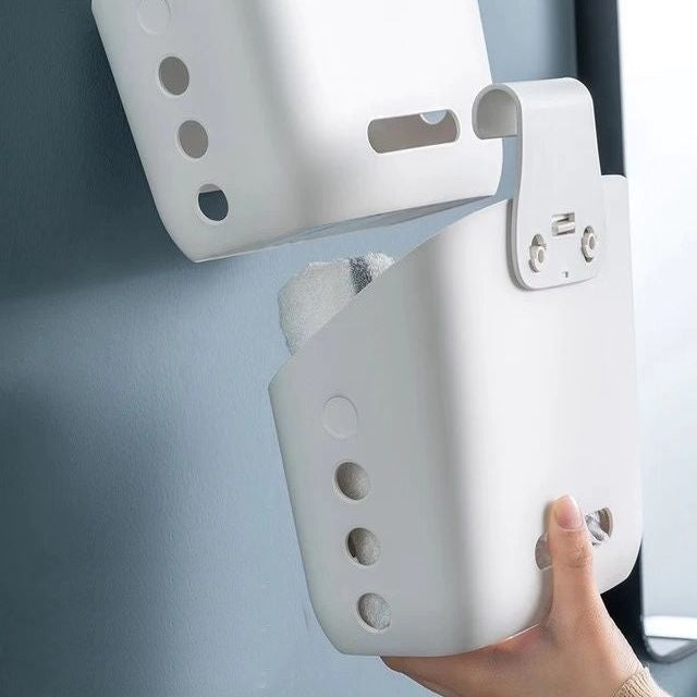 Wall-Mounted Simple Hanging Stackable Storage Basket - Image 6