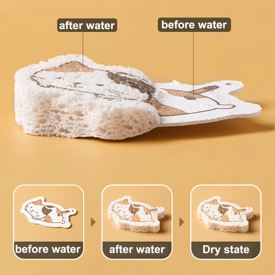 Multi Purpose Animal Shape Magic Sponge - Image 1