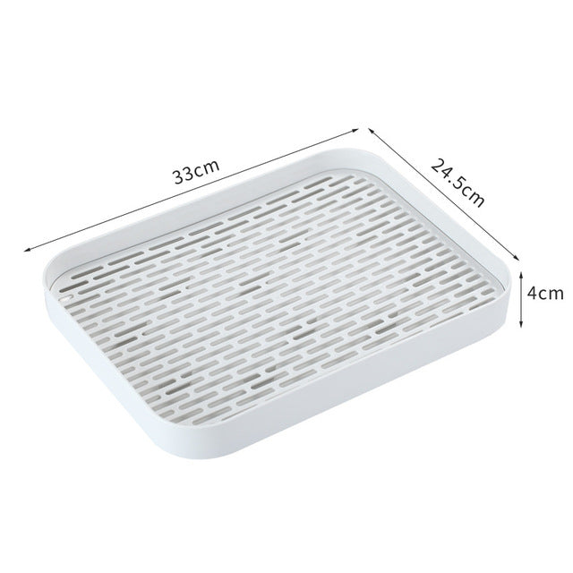 Double Layer Easy Clean Dish Drainer Tray - Image 7