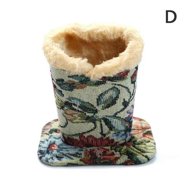 Leather Plush Safe Eyeglass Holder - Image 5