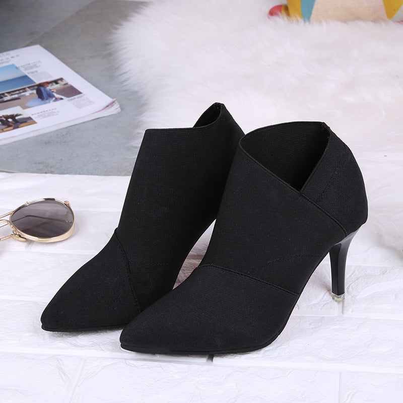High Heels Winter Casual Shoes - Image 1